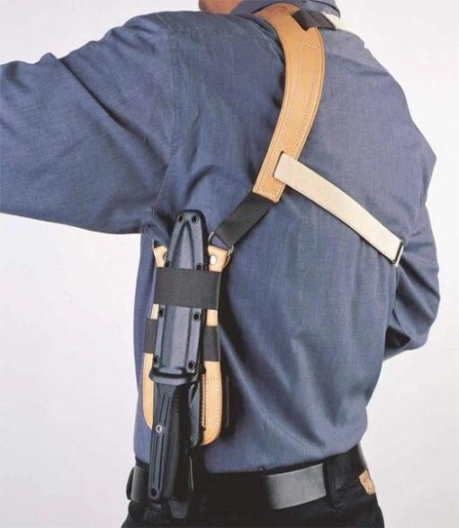 Boker Shoulder Holster For Applegate-Fairbairn -Outdoor Survival Store 129943SHdet2 37853.1593087502