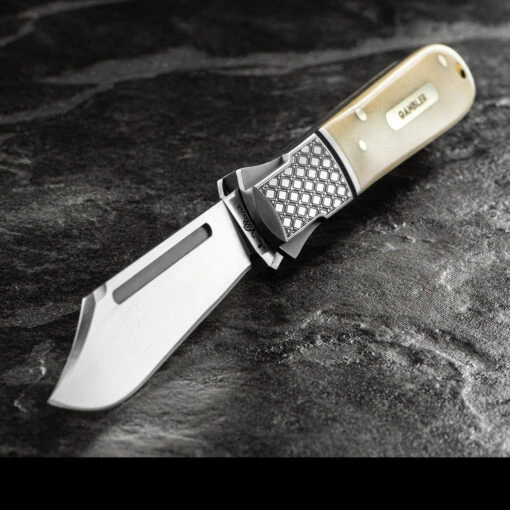 Andre De Villiers Gambler Bone NLA Folding Knife -Outdoor Survival Store ADV GAMB BONE NLA.5 52100.1672829801.1280.1280 47486.1672839563