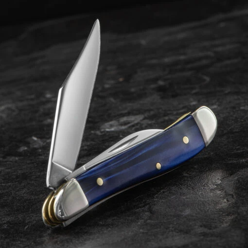 Case Peanut Blue Pearl Folding Knife -Outdoor Survival Store CA23446.3 41927.1688044600