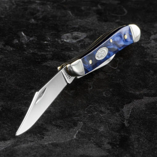 Case Peanut Blue Pearl Folding Knife -Outdoor Survival Store CA23446.4 70870.1688044600