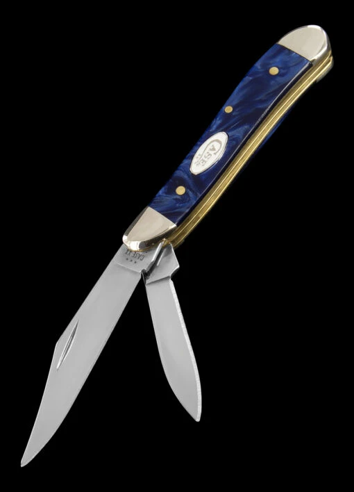 Case Peanut Blue Pearl Folding Knife -Outdoor Survival Store CA23446 17795.1688044599