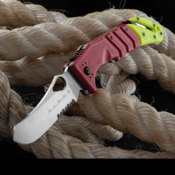 Fox ALSR 2 Rescue Knife Red -Outdoor Survival Store FOX FX 447C.4 89772.1694013180