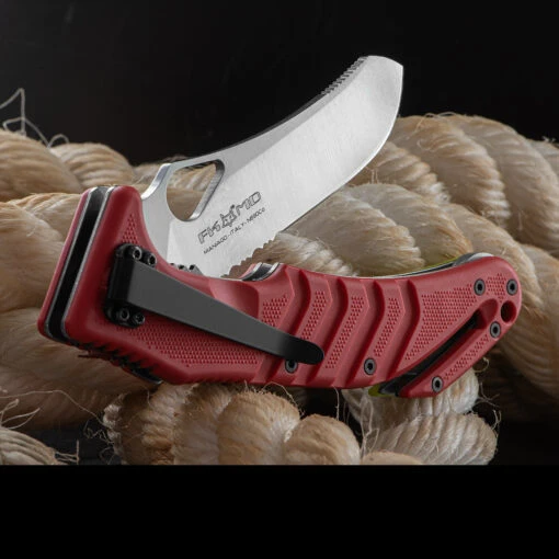 Fox ALSR 2 Rescue Knife Red -Outdoor Survival Store FOX FX 447C.7 68098.1694013724