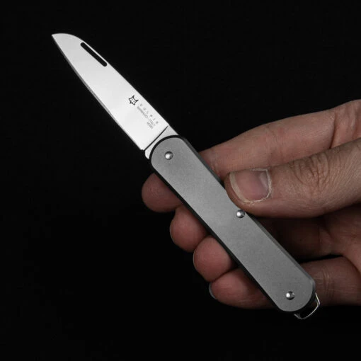 Fox Vulpis 1 Titanium Penknife -Outdoor Survival Store FOX FX VP130TI 79368.1688647656