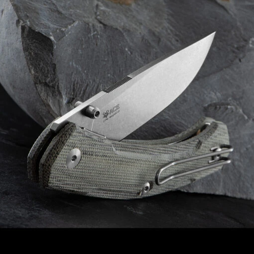 Giant Mouse ACE Iona V2 Micarta Folding Knife -Outdoor Survival Store GM IONAV2 GRN.3 44724.1694013880.1280.1280 93514.1694174761