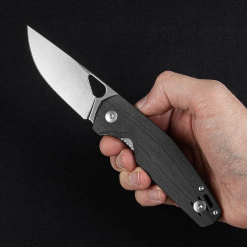 GiantMouse Nimbus V3 Folding Knife -Outdoor Survival Store GM NIMBUSV3 BLK.1 88654.1690384256