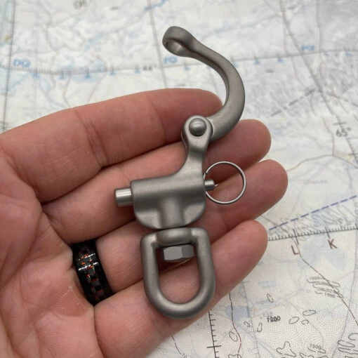 Maratac Titanium Quick Release Snap Shackle -Outdoor Survival Store MAR051.2 53814.1670420793