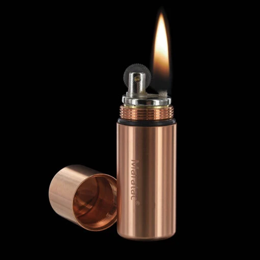 Maratac Peanut Lighter XL Copper -Outdoor Survival Store MARA4604 30985.1668181954