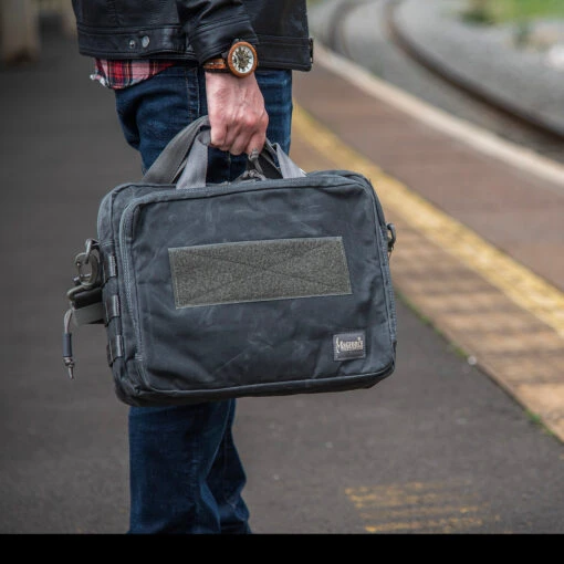 Magforce Recruit Briefcase Waxed Canvas -Outdoor Survival Store MF W0343 Boutdoor6 95406.1689852909.1280.1280 97302.1689945535