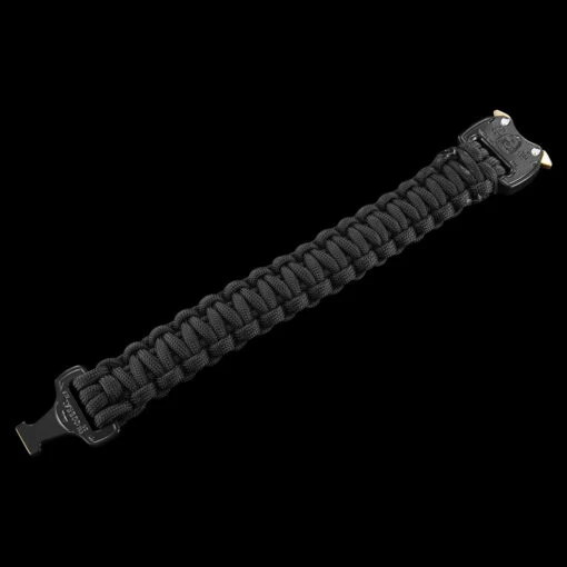 RCP AustriAlpin COBRA Paracord Bracelet Black -Outdoor Survival Store RCP PB BK BLK 801 45017.1665490943