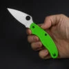 Spyderco UK Penknife Salt Green -Outdoor Survival Store SC94PGR.5 92098.1663670865.1280.1280 11436.1663932164