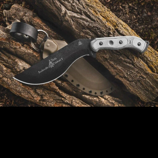 TOPS Knives TOPS Bushcrafter Kukri 7.0 -Outdoor Survival Store TPBKUK01det 95331.1602776197.1280.1280 36661.1675177441