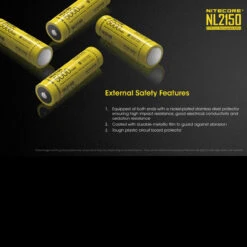 Nitecore NL2150 Rechargeable Battery -Outdoor Survival Store b5 84687.1603976322