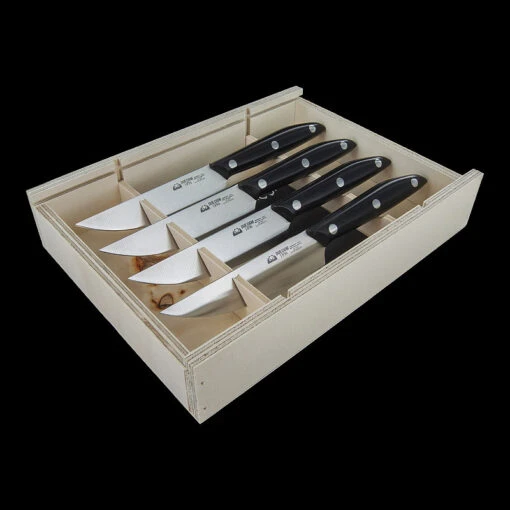 Due Cigni Steak Knife Set Of 4 -Outdoor Survival Store fox 2c1019set4det2 15068.1587424593