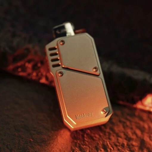 MecArmy LTR2 Titanium Lighter Case -Outdoor Survival Store ltr2det7 85610.1587419877