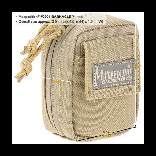 Maxpedition Barnacle Pouch -Outdoor Survival Store maxp 2301det14 58285.1674830396