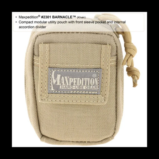 Maxpedition Barnacle Pouch -Outdoor Survival Store maxp 2301det15 98841.1674830396