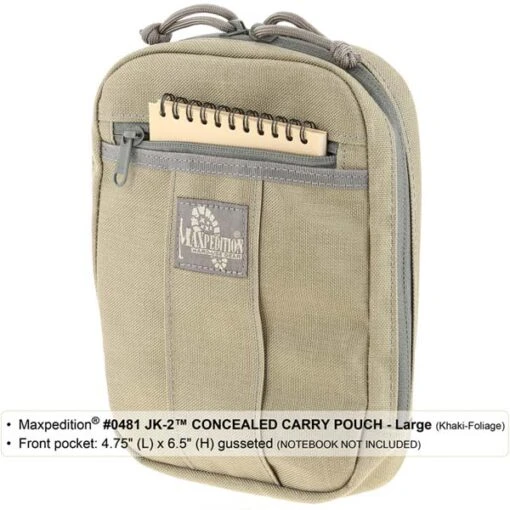 Maxpedition JK-2 Large Carry Pouch -Outdoor Survival Store maxp 481det3 51582.1677680683