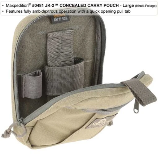 Maxpedition JK-2 Large Carry Pouch -Outdoor Survival Store maxp 481det5 84061.1677680683