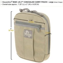 Maxpedition JK-2 Large Carry Pouch -Outdoor Survival Store maxp 481det 33057.1677680683