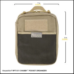 Maxpedition Chubby Pocket Organiser -Outdoor Survival Store maxp pt1311det3 65911.1662381040