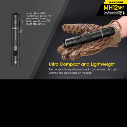 Nitecore MH12 V2 -Outdoor Survival Store mh12v2det5 65750.1591358954