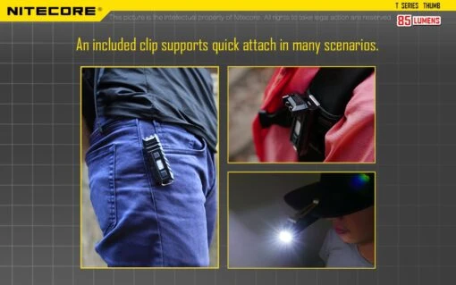 Nitecore Thumb -Outdoor Survival Store nitecore thumbdet7 64020.1587401665