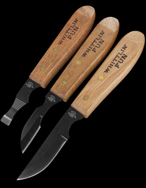 Old Forge Three Piece Wood Carving Set -Outdoor Survival Store of004 09079.1587728730