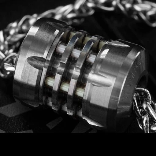 RovyVon Walker Titanium Pendant 6 Tritium Vials -Outdoor Survival Store rov walk bead 0tritdet4 39338.1588345803