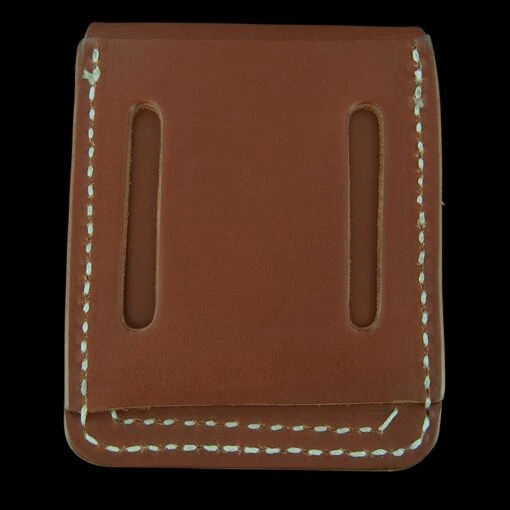 TOPS Knives TOPS Leather Pouch -Outdoor Survival Store tpshllbp01det2 44741.1644587736