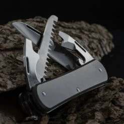 Fox Vulpis 4 Saw Titanium Penknife -Outdoor Survival Store vulpisSAW4TITdet4 83252.1686826745