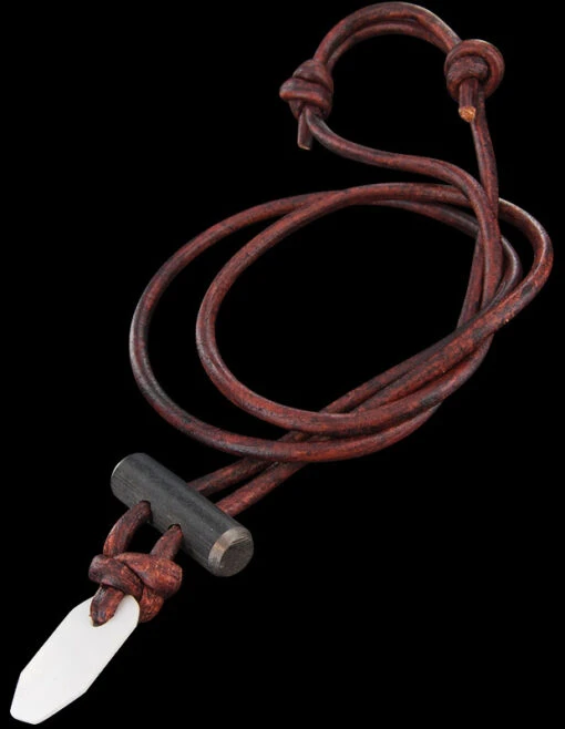 Wazoo Firestarter Leather Necklace -Outdoor Survival Store wg02756 1 57297.1694000252